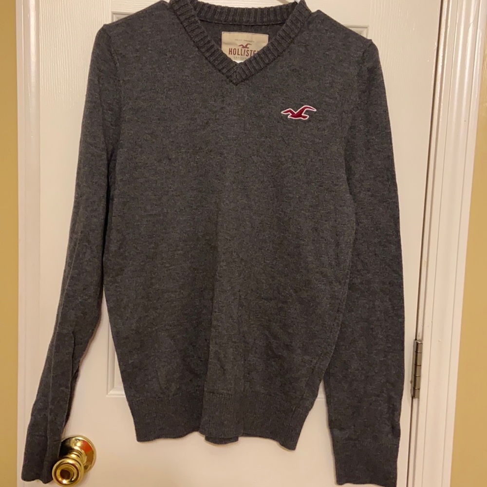 Hollister grey/ gray sweater